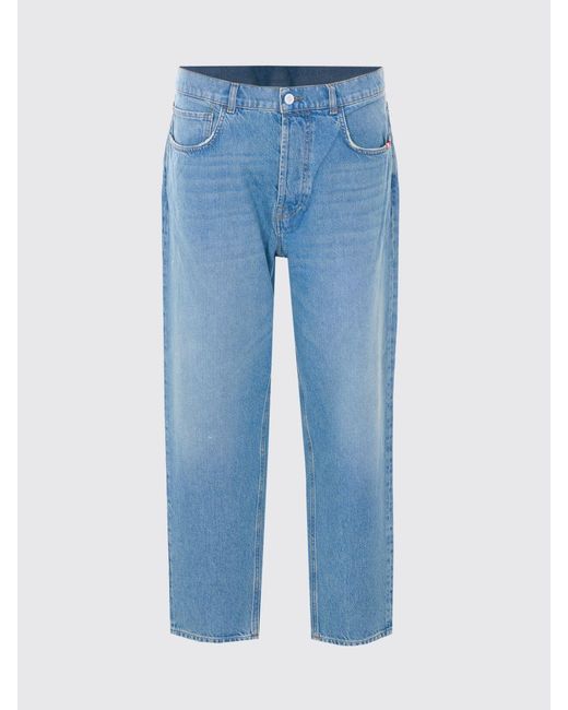 AMISH Blue Jeremiah Carrot Fit Denim Jeans for men