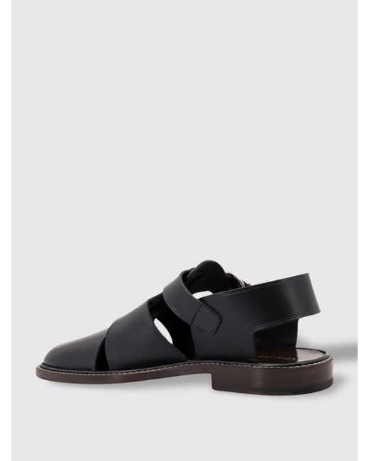 Lemaire Black Sandals for men