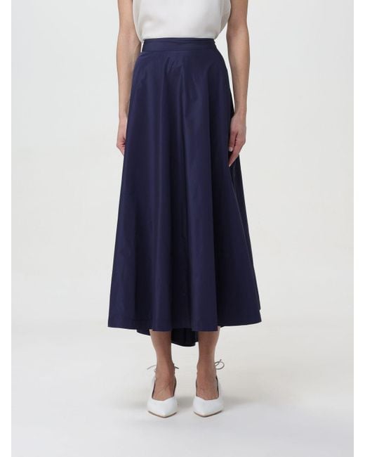 Liviana Conti Blue Skirt