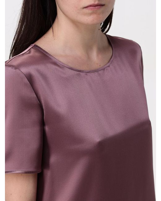 Max Mara Purple Hemdbluse Damen