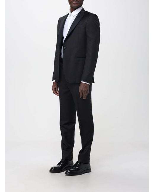 Zegna Black Suit for men