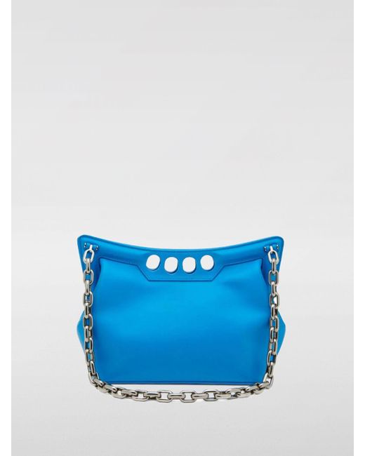 Alexander McQueen Blue Shoulder Bag