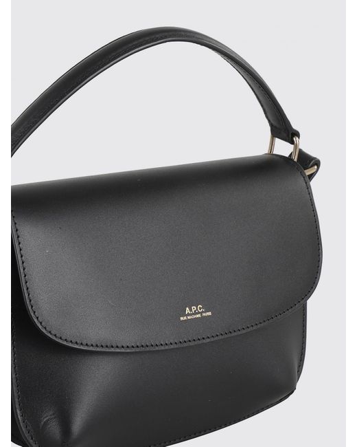 A.P.C. Black Schultertasche Damen