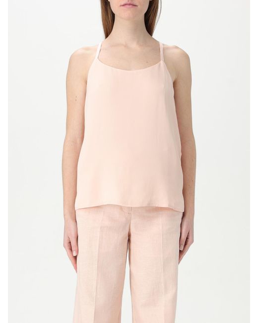 Top Basic di Twinset in Pink