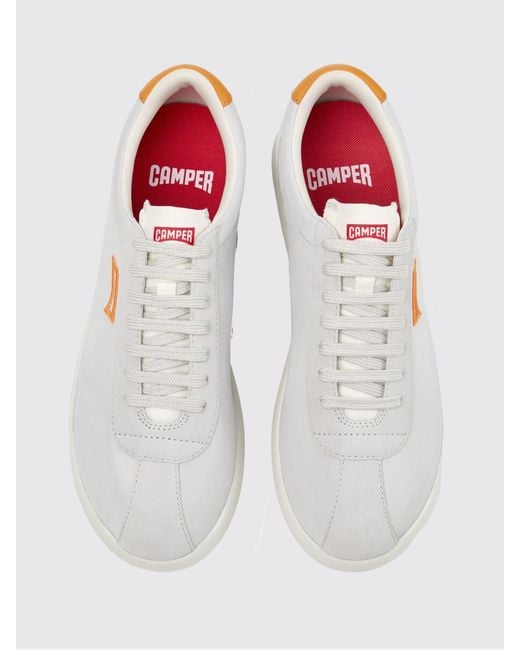 Camper White Pelotas Xlf Recycled Polyester And Leather Sneakers for men