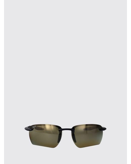 Maui Jim Black Ho'Okipa Ultra Acetate Sunglasses for men