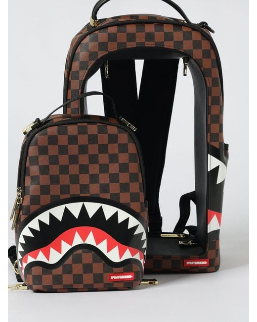 Sprayground Black Backpack for men