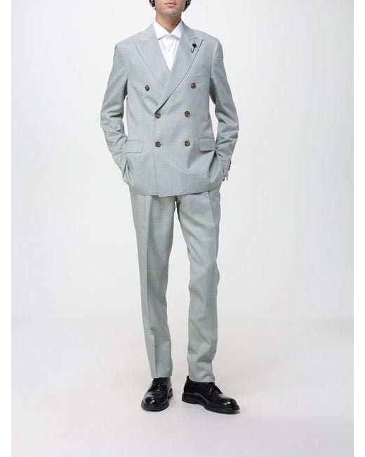 Lardini Gray Suit for men