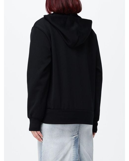 Comme des Garçons Black Comme Des GarÇ Ons Relaxed Fit Zip-Up Jersey Hoodie With Logo