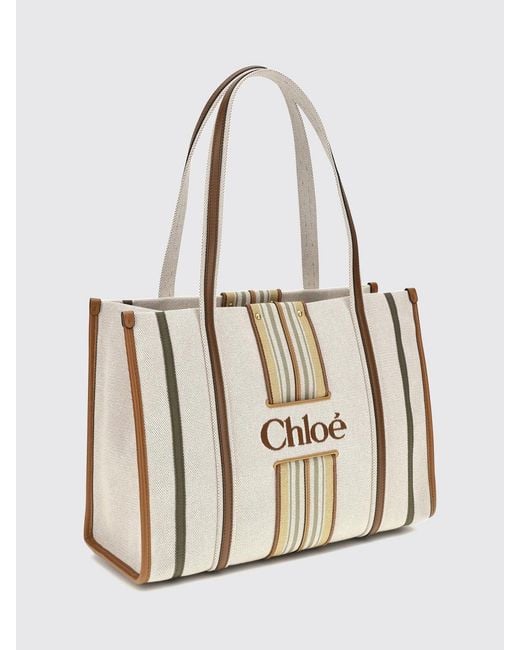 Chloé Natural Chlo&Eacute Shoulder Bag