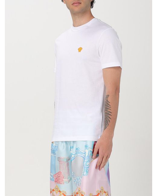 T-Shirt Homme Versace pour homme en coloris White