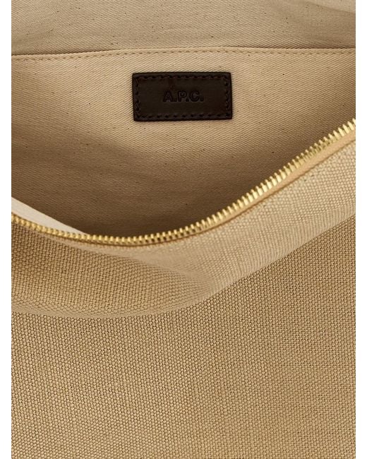 A.P.C. Natural Vera Linen Bag