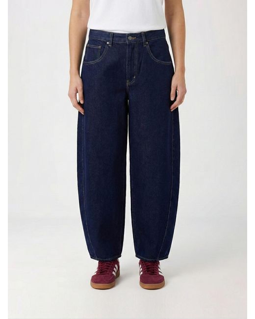 Levi's Blue Baggy Cotton Denim Jeans