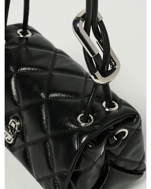 Marc Jacobs White The Dual Quilted Leather Bag
