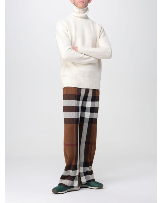 Burberry Brown Trousers for men
