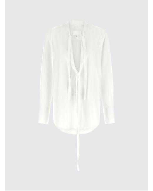 Maison Margiela White Cotton Blouse