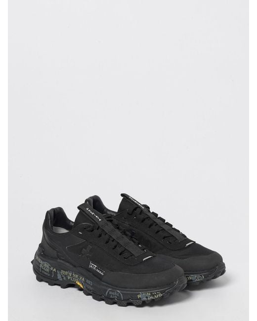 Premiata Black Trainers for men
