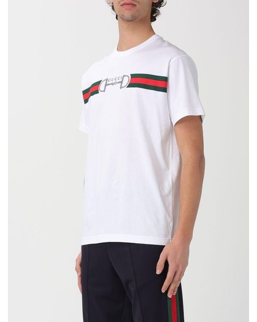 Gucci White T-Shirt for men