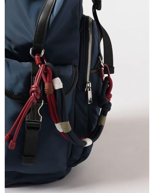 DSquared² Blue Heritage Nylon Backpack for men