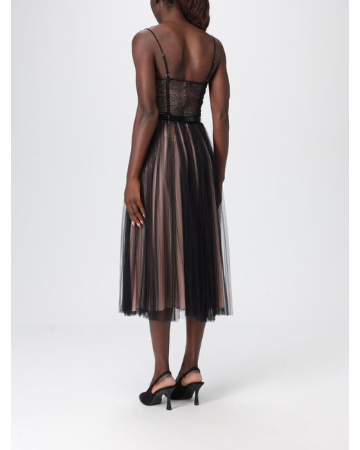 Elisabetta Franchi Black Kleider Damen