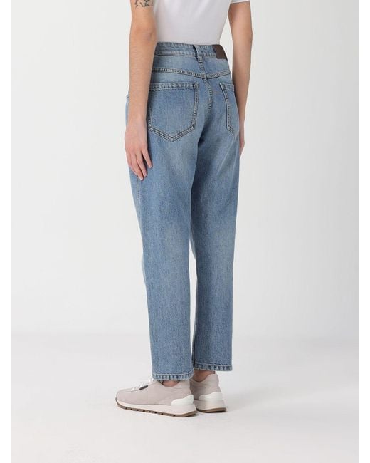 Brunello Cucinelli Blue Regular Fit Denim Jeans