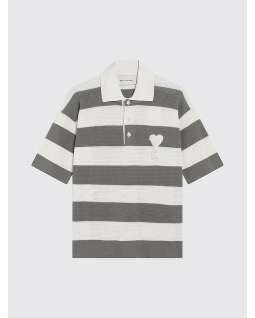 Polo Mujer AMI de color Gray
