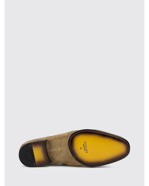 Doucal's Natural Suede Loafers for men