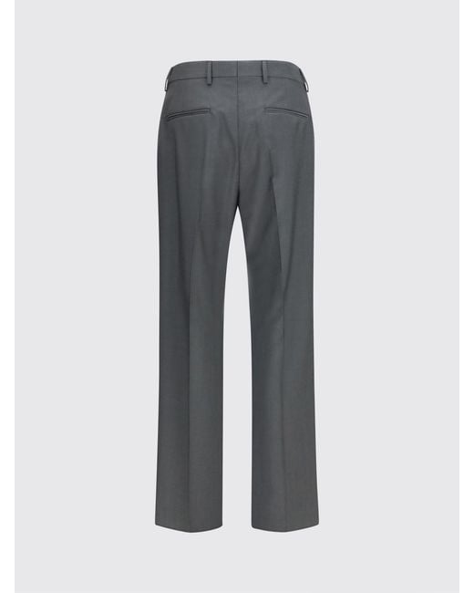 Valentino Garavani Gray Tailored Slim Fit Trousers for men