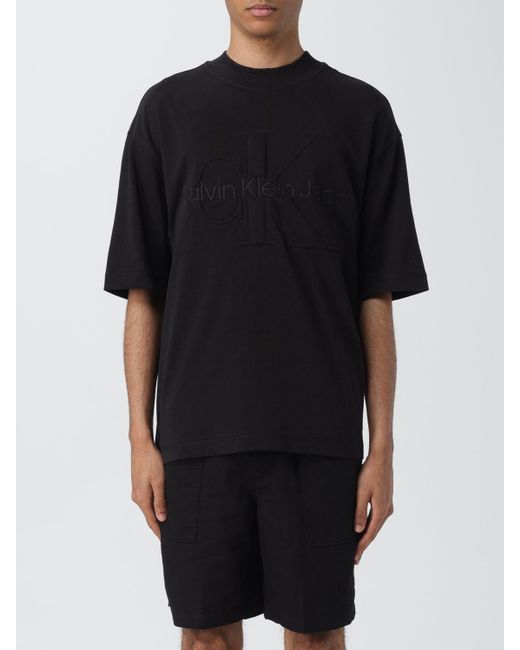 Camiseta Calvin Klein de hombre de color Black