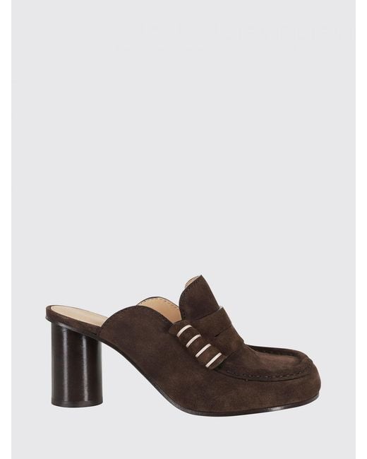 J.W. Anderson Brown Suede Mules