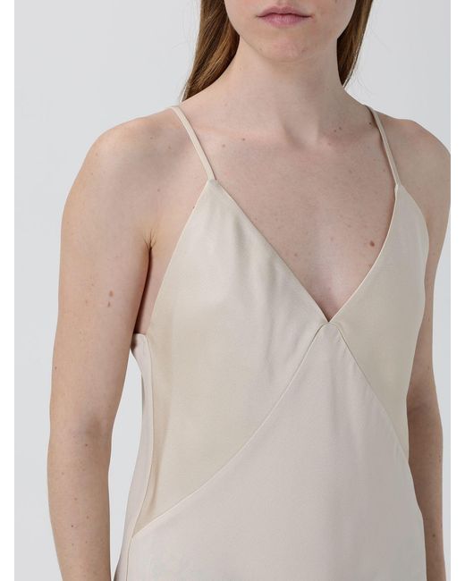 Forte_forte White Classic Satin Top