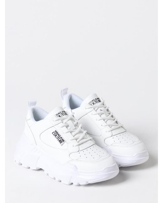 Versace Jeans Couture White Sneakers