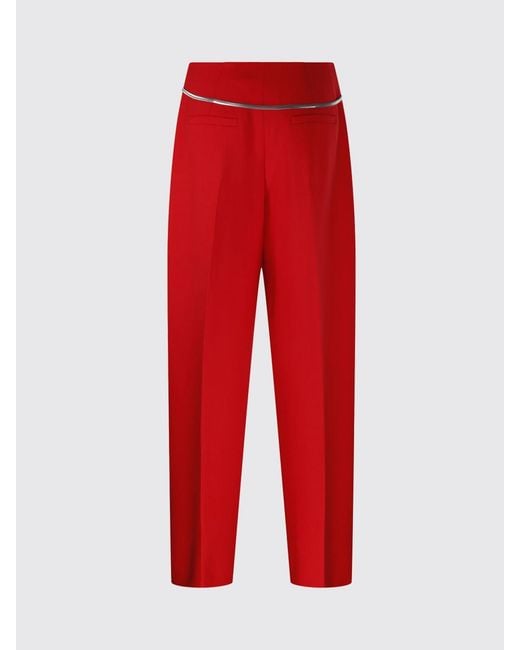 Sportmax Red Pants