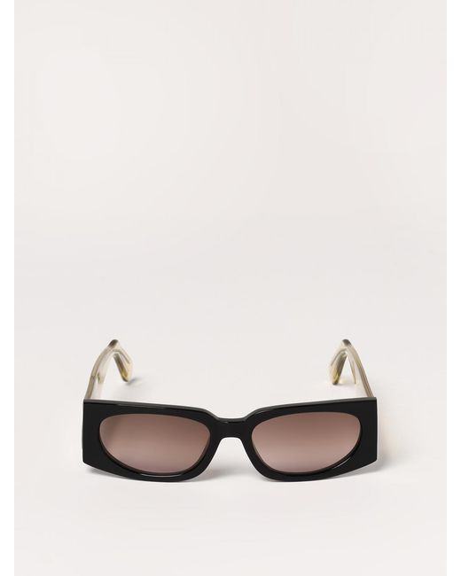 Gcds Natural Rectangular Sunglasses Gradient Lenses