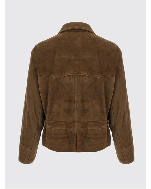 MM6 by Maison Margiela Brown Jacket for men