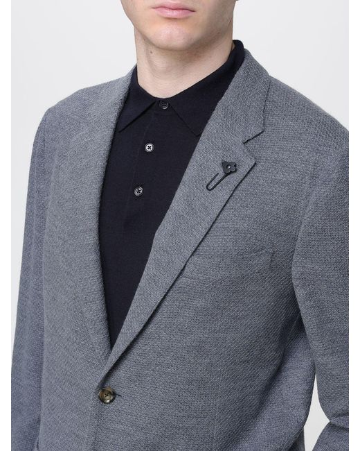 Lardini Gray Jacket for men