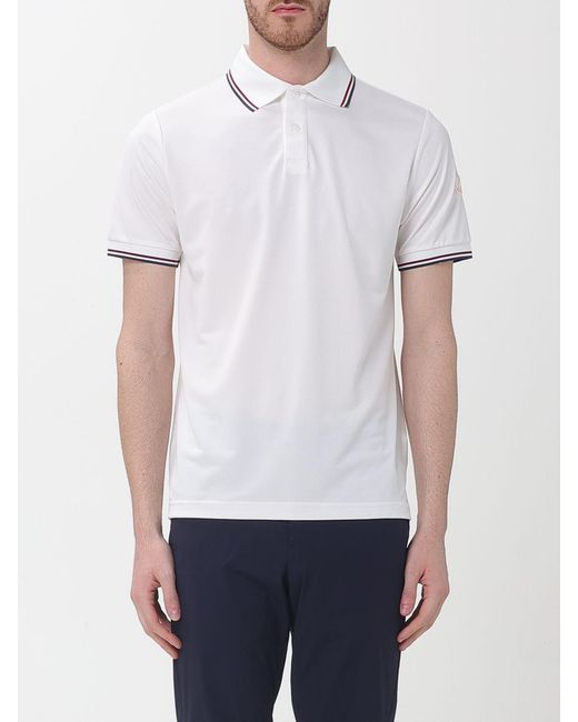 Save The Duck White Cotton Polo Shirt for men
