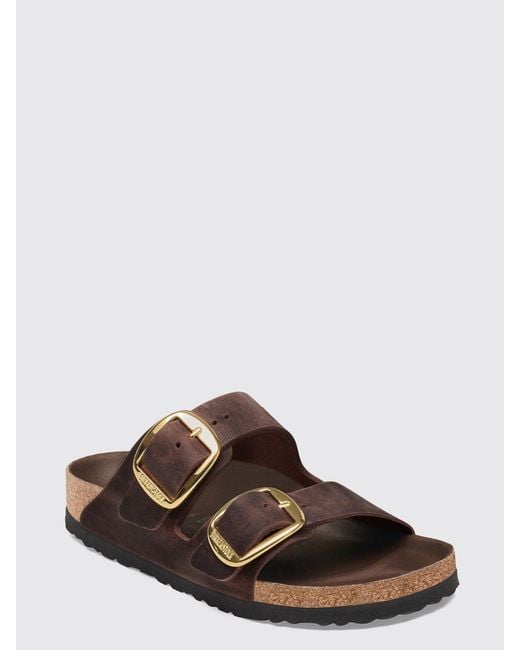 Birkenstock Brown Arizona Big Buckle Sandals