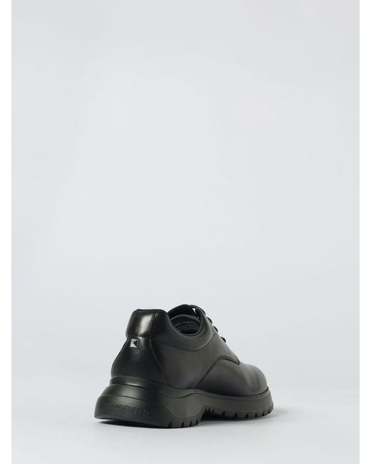 Karl Lagerfeld Black Brogue Shoes for men