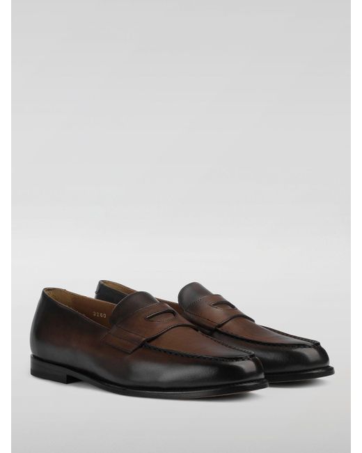 Doucal's Gray Loafers for men