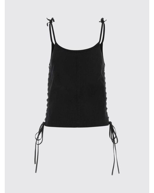 Balenciaga Black Cotton Top