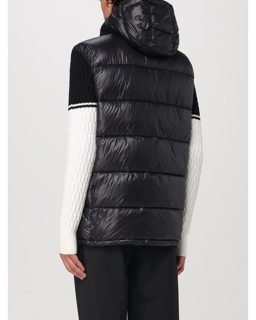Karl Lagerfeld Black Quilted Nylon Vest for men