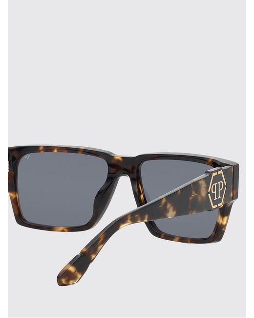 Philipp Plein Gray Sunglasses for men