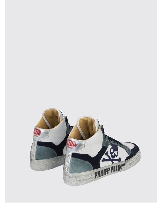 Philipp Plein White Trainers for men