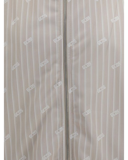Gcds Gray Windbreaker for men