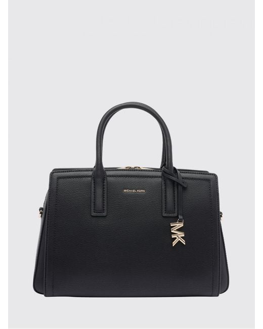 Michael Kors Black Laila Medium Leather Handbag