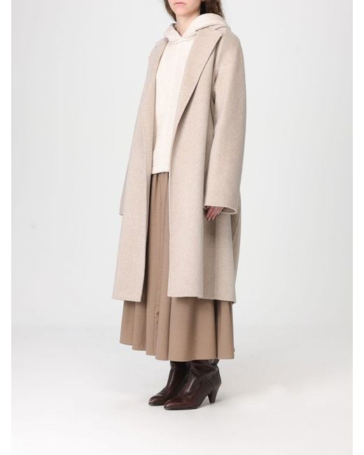 Max Mara Natural Cashmere Wrap Coat