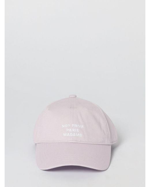 Drole de Monsieur Pink Cotton Hat for men