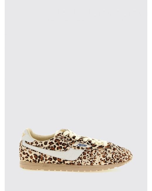 Autry Metallic Windspin Low-Top Sneakers