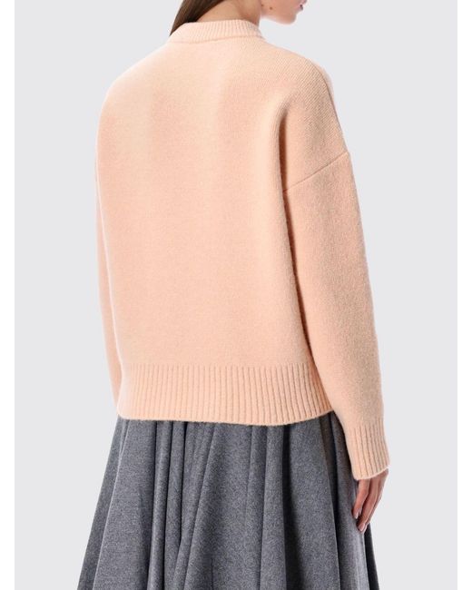 Pull Col Rond En Mélange De Laine AMI pour homme en coloris Blue
